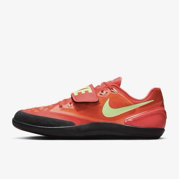 Nike Zoom Rotational 6 Bright Crimson Lime Blast Men’s Size 6 FZ9606 600 New - Picture 2 of 10